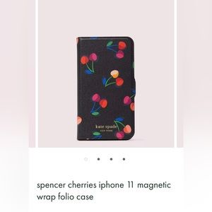 Spencer Cherries iPhone 11 Pro Max Magnetic Folio Case